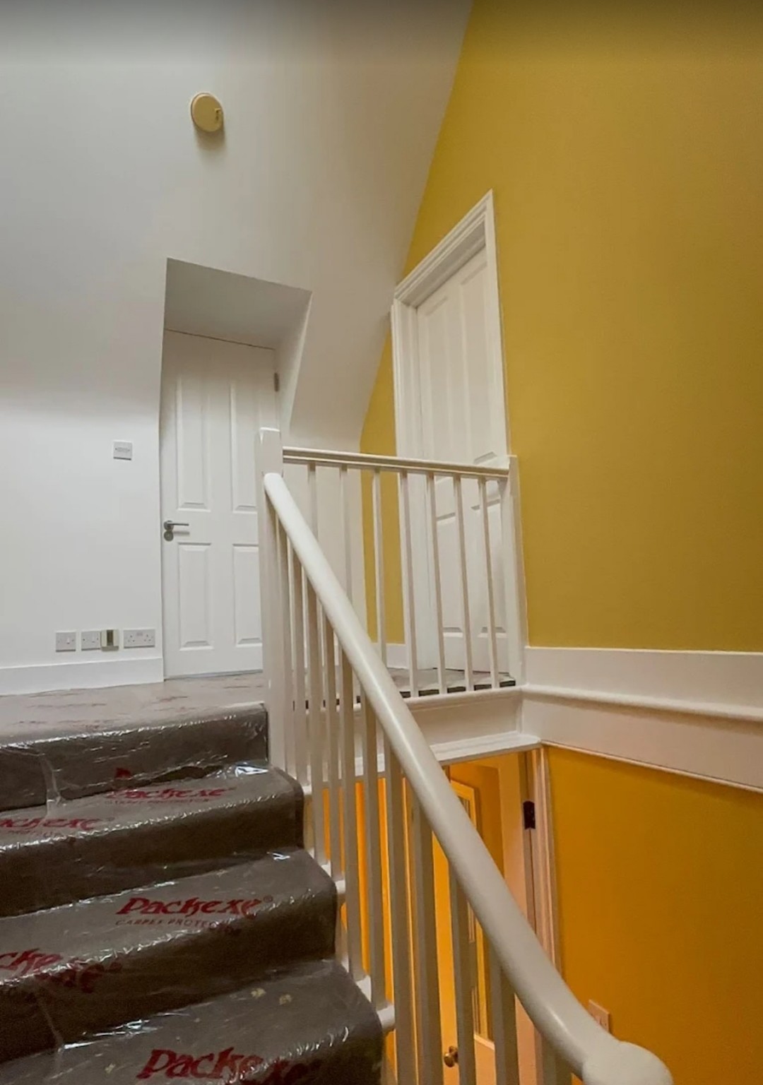 Staircase decorating project